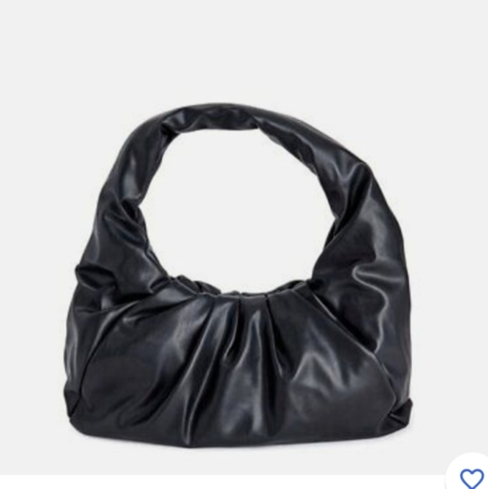 NWT Large Black Slouchy Shoulder Bag‎